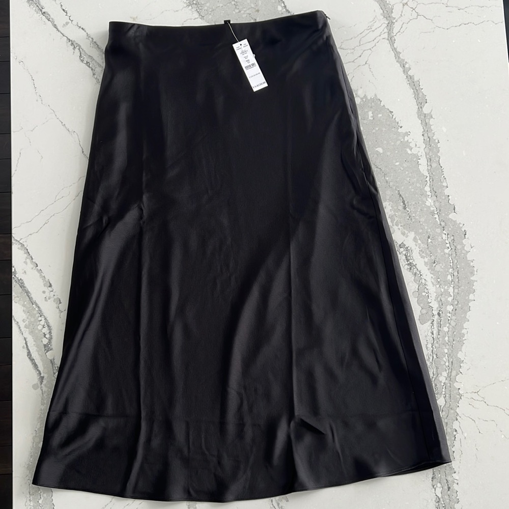 White House Black Market. Black Silk Dress